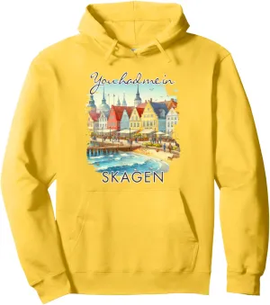 Skagen Traveling Skagen Denmark Trip You Had Me In Skagen Pullover Hoodie