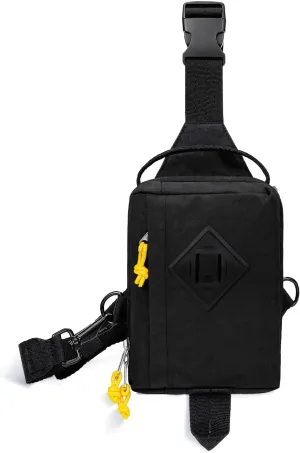 Sling Bag Retro-Modern: Waterproof Crossbody Bag for Women Men - Hidden Water Bottl Pocket for Owala Stanley Cup