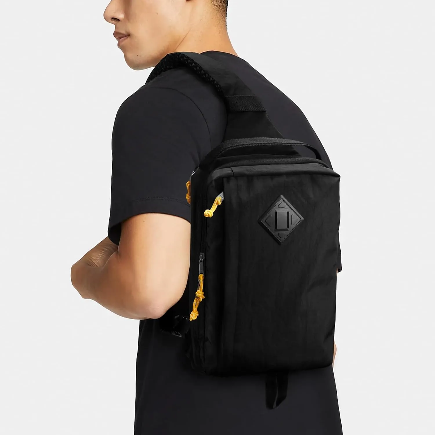 Sling Bag Retro-Modern: Waterproof Crossbody Bag for Women Men - Hidden Water Bottl Pocket for Owala Stanley Cup