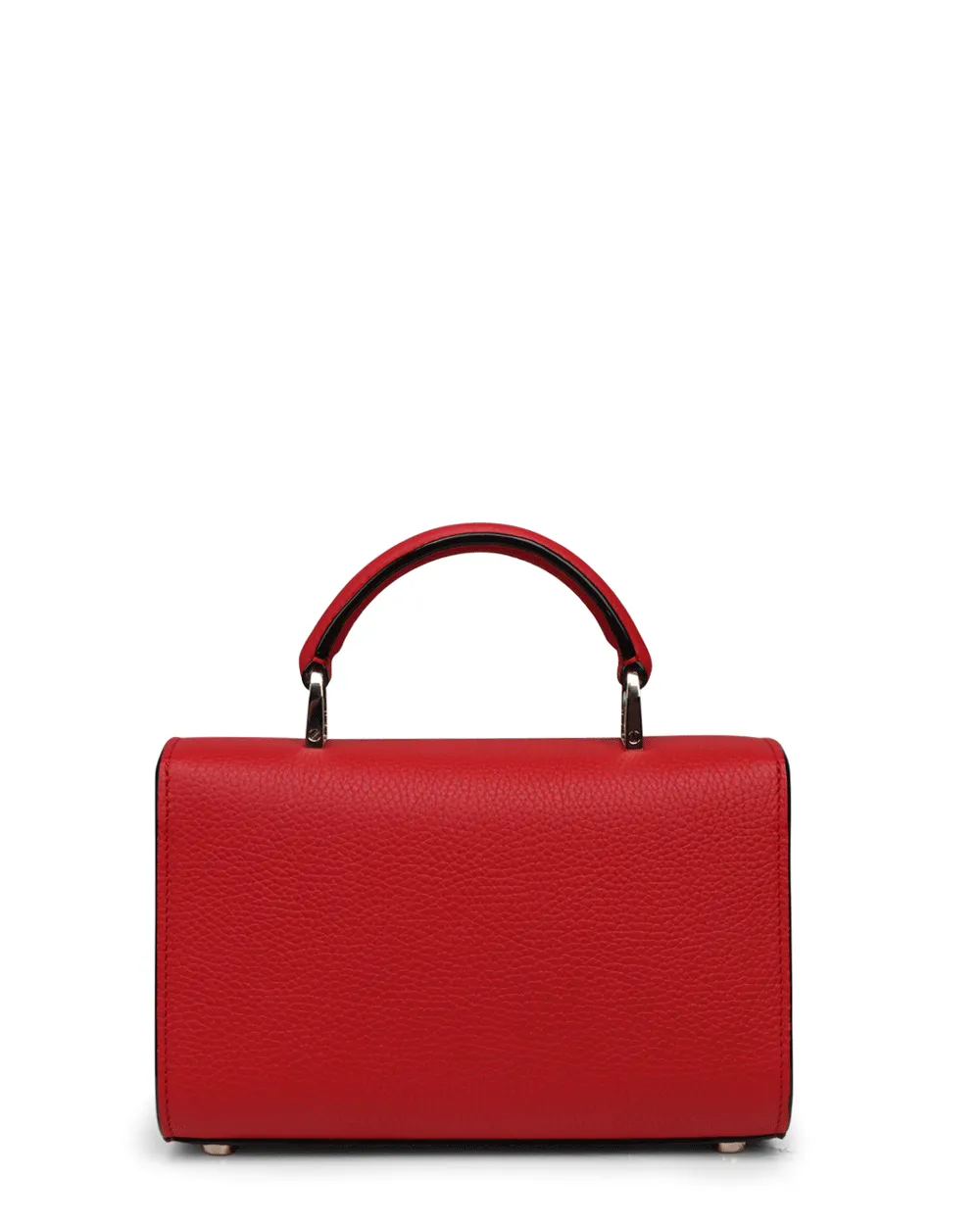 Small Ana Top Handle Bag in Red