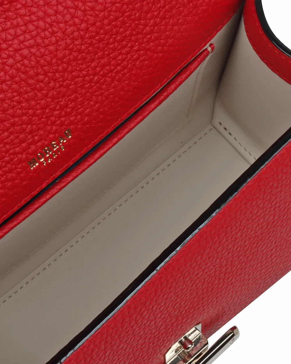 Small Ana Top Handle Bag in Red