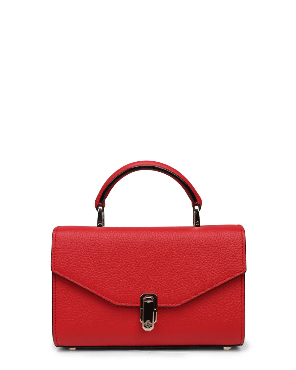 Small Ana Top Handle Bag in Red