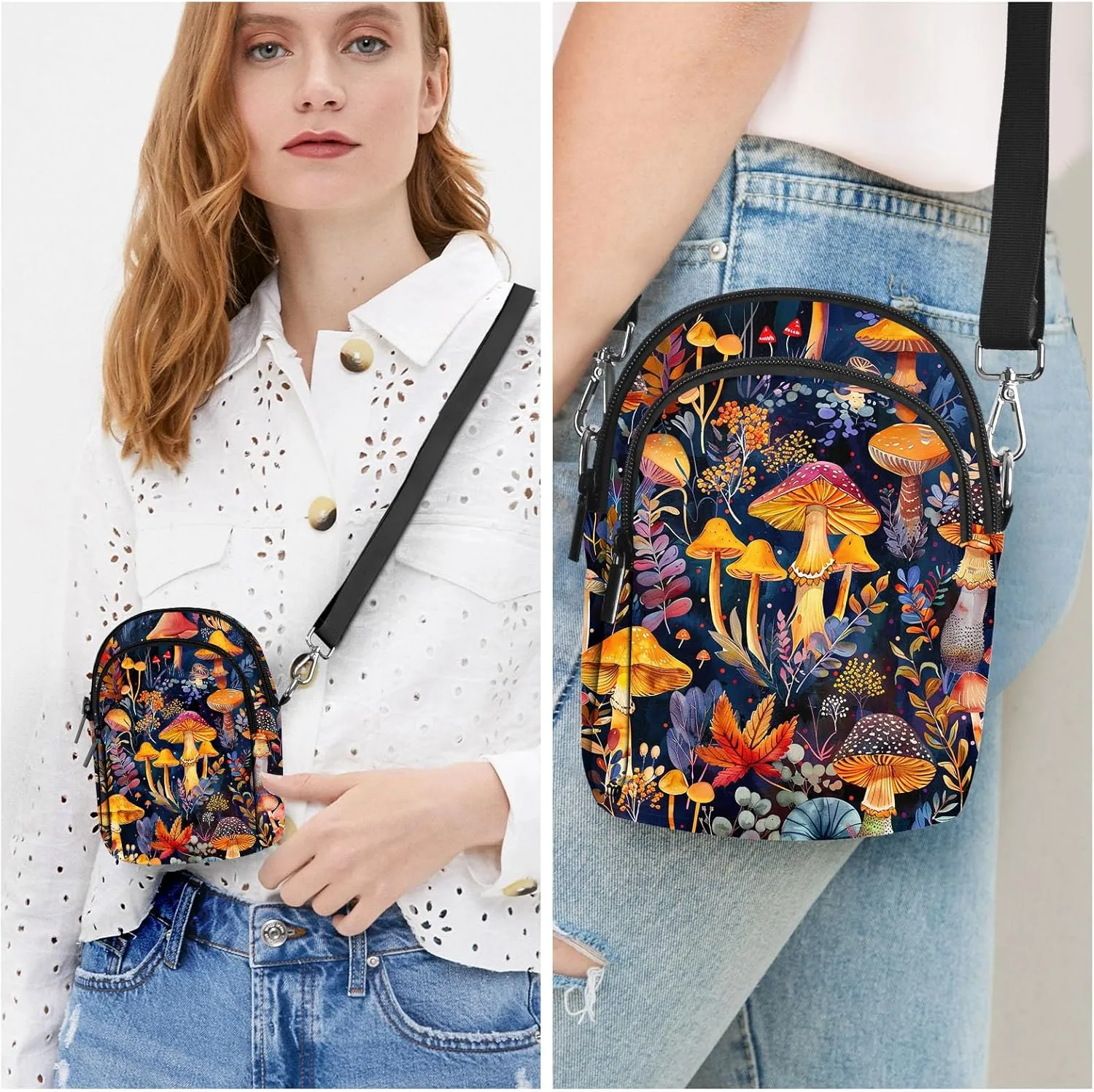 Small Crossbody Bag for Women Cell Phone Purse with Adjustable Strap Shoulder Purse Travel Wallet Bag