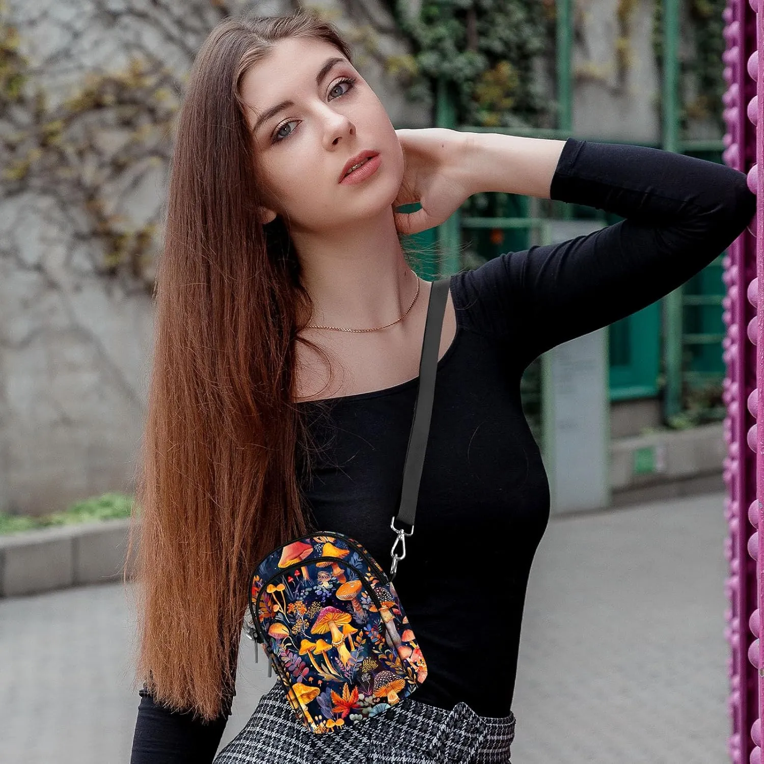 Small Crossbody Bag for Women Cell Phone Purse with Adjustable Strap Shoulder Purse Travel Wallet Bag