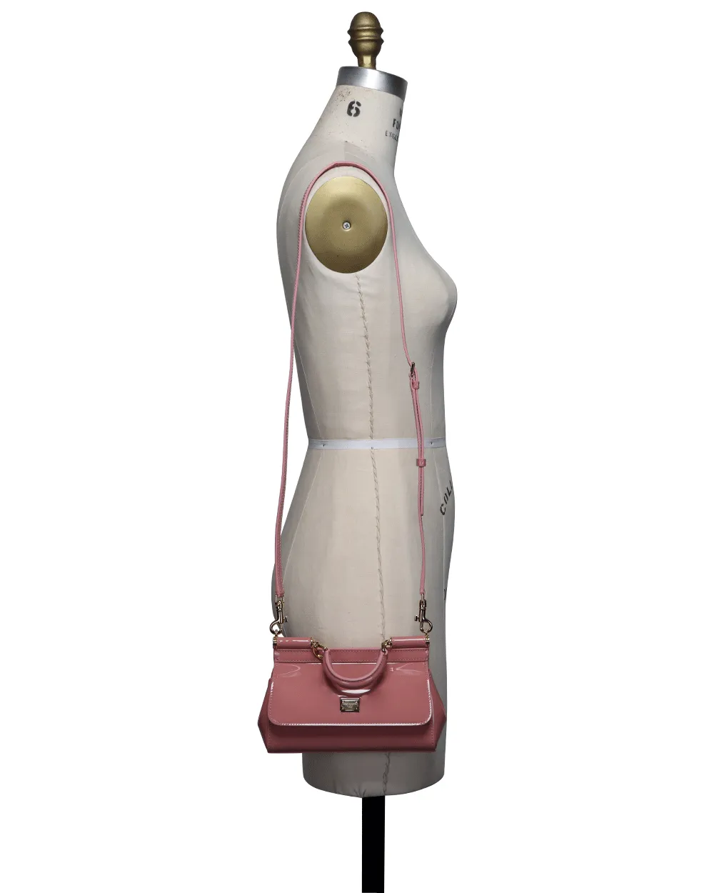 Small Sicily East to West Top Handle in Medium Pink