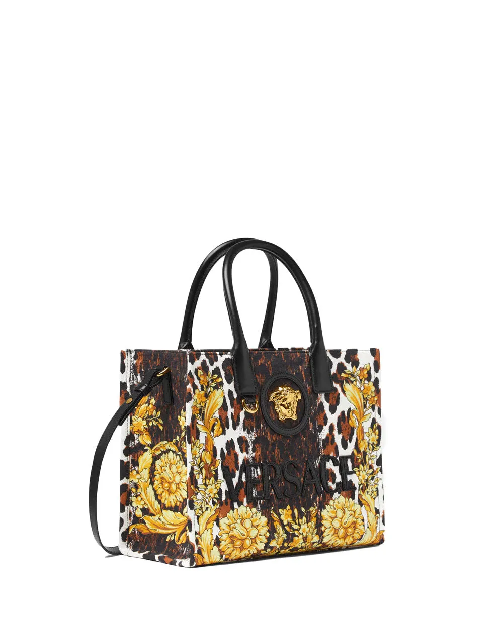 Small Wild Barocco Canvas Tote Bag
