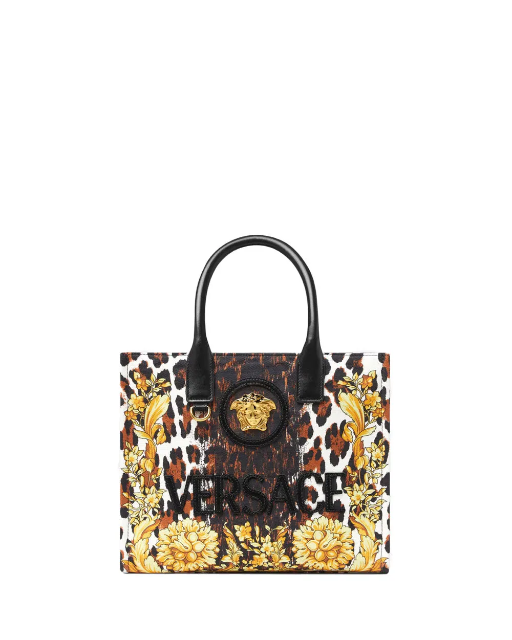Small Wild Barocco Canvas Tote Bag