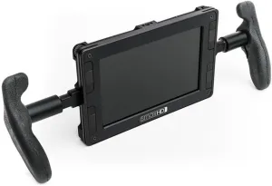 SmallHD Lightweight Black Rubber Monitor Handles with Adjustable Neoprene Neck Strap