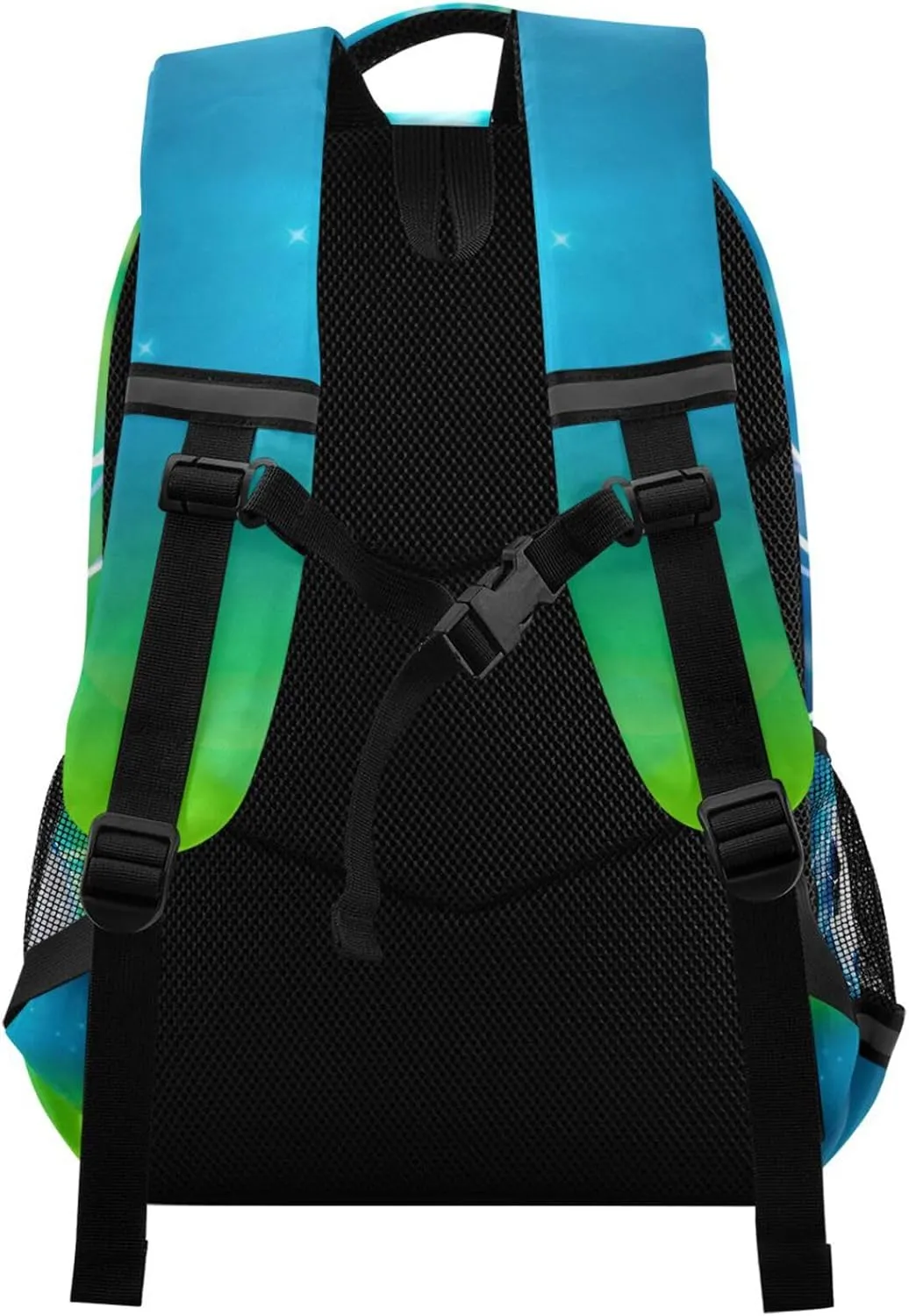 Soccer Ball Football on Field Backpack for Boys Girls Elementary School Bag Kids Bookbag Travel Rucksack