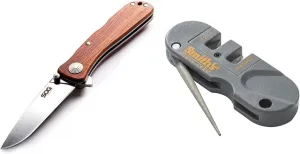 SOG Twitch II Drop Point 2.65in Everyday Carry Portable Compact Well-Rounded Camping Pocket Folding Knife | AUS-8 Steel Blade
