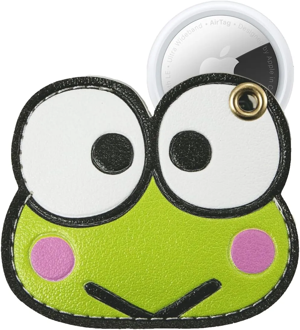 Sonix x Sanrio Character Keychain Case Compatible with Apple AirTag | Protective AirTag Cover Keychain | Keroppi