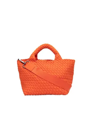 St. Barth's Petite Crossbody Tote in Poppy