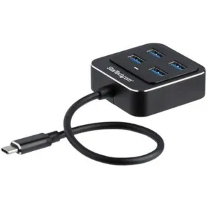 StarTech.com 4 Port USB C Hub - USB-C to 4xUSB-A - 10Gbps USB 3.2/3.1 Gen 2 Type-C Hub - USB Bus Powered - Portable/Laptop USB Adapter Hub