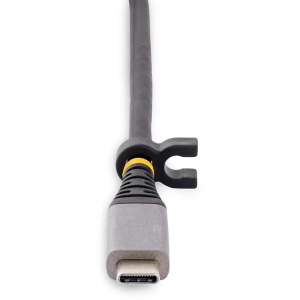StarTech.com USB-C Multiport Adapter, 4K 60Hz HDMI, 3-Port USB Hub, 100W Power Delivery Pass-Through, Certified Works with Chromebook