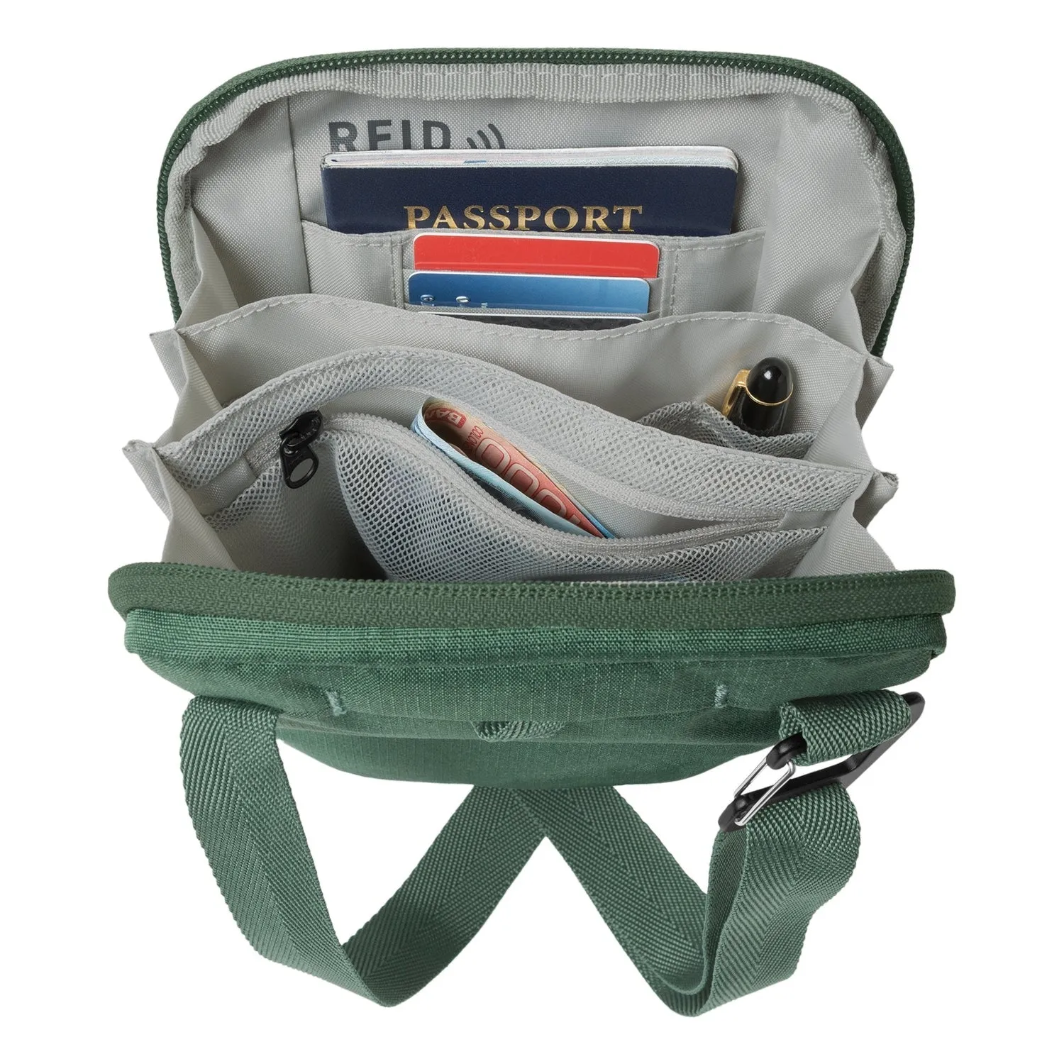 Stash RFID Crossbody Bag