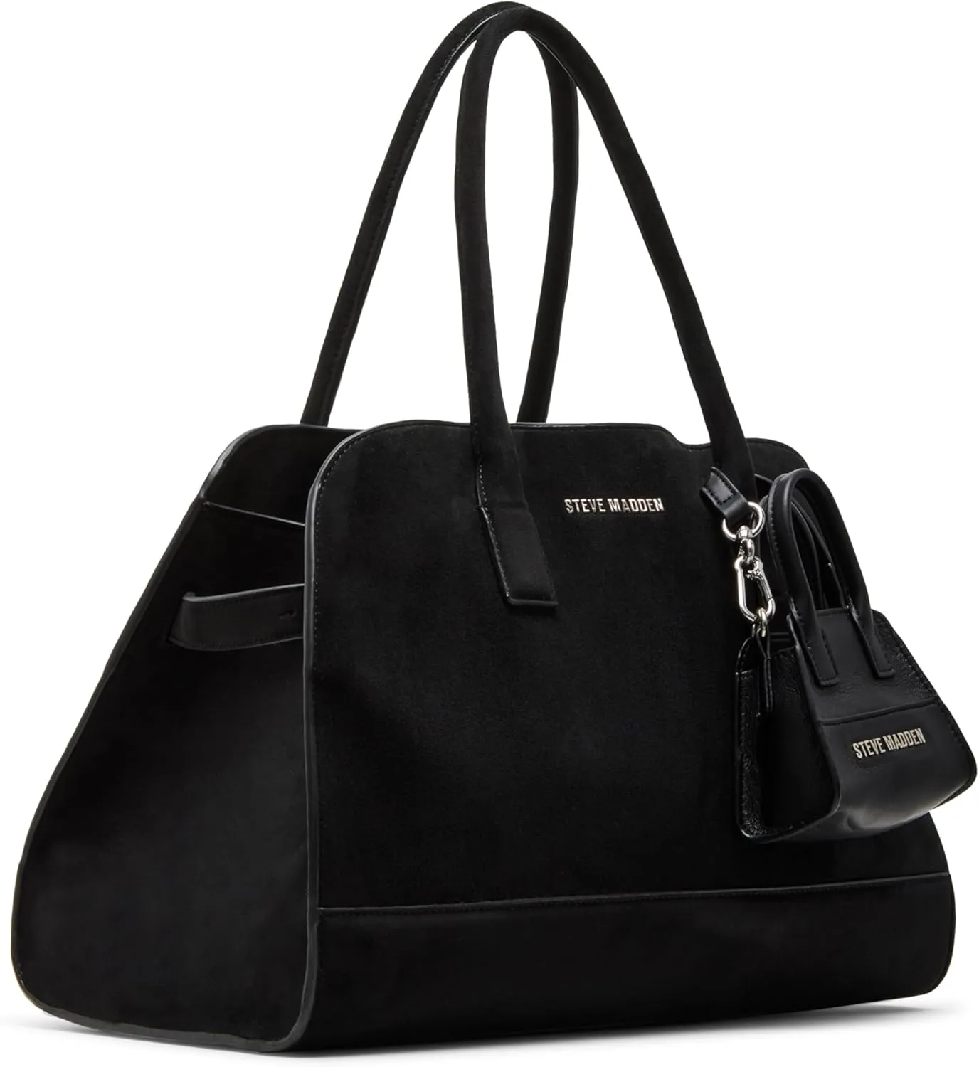 Steve Madden Harlii Faux Suede Satchel