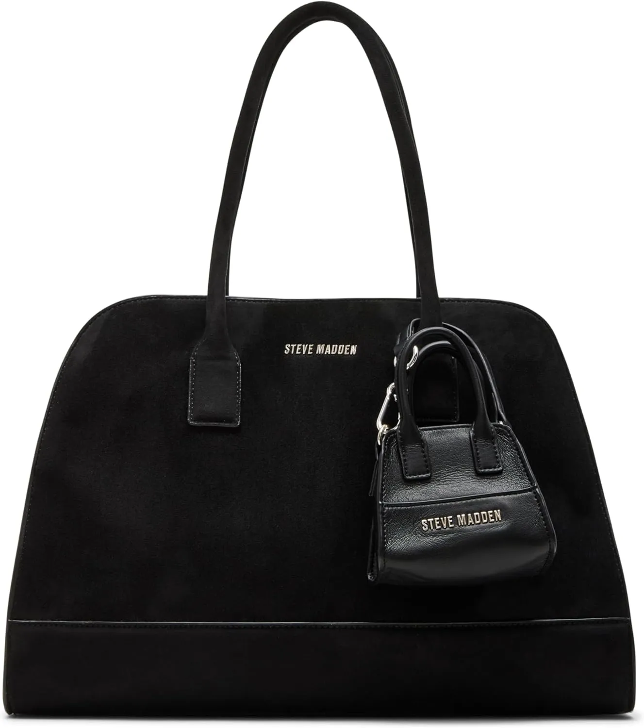 Steve Madden Harlii Faux Suede Satchel