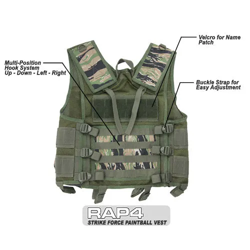 Strikeforce Tactical Modular Vest, Urban Street Camo (Regular Size)