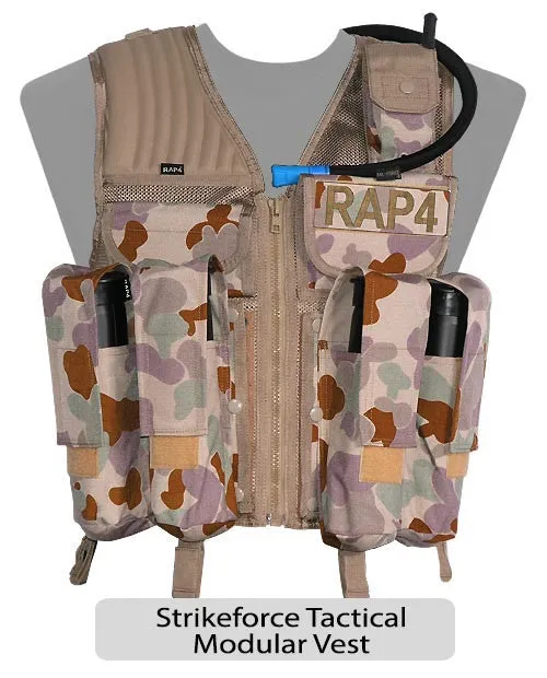 Strikeforce Tactical Modular Vest, Urban Street Camo (Regular Size)