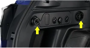Subaru 2025 Forester Cargo Area Utility Hooks Set of 2 - F5510SL010 - Genuine OEM
