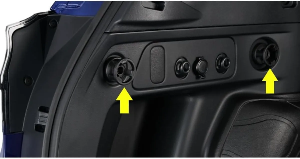 Subaru 2025 Forester Cargo Area Utility Hooks Set of 2 - F5510SL010 - Genuine OEM
