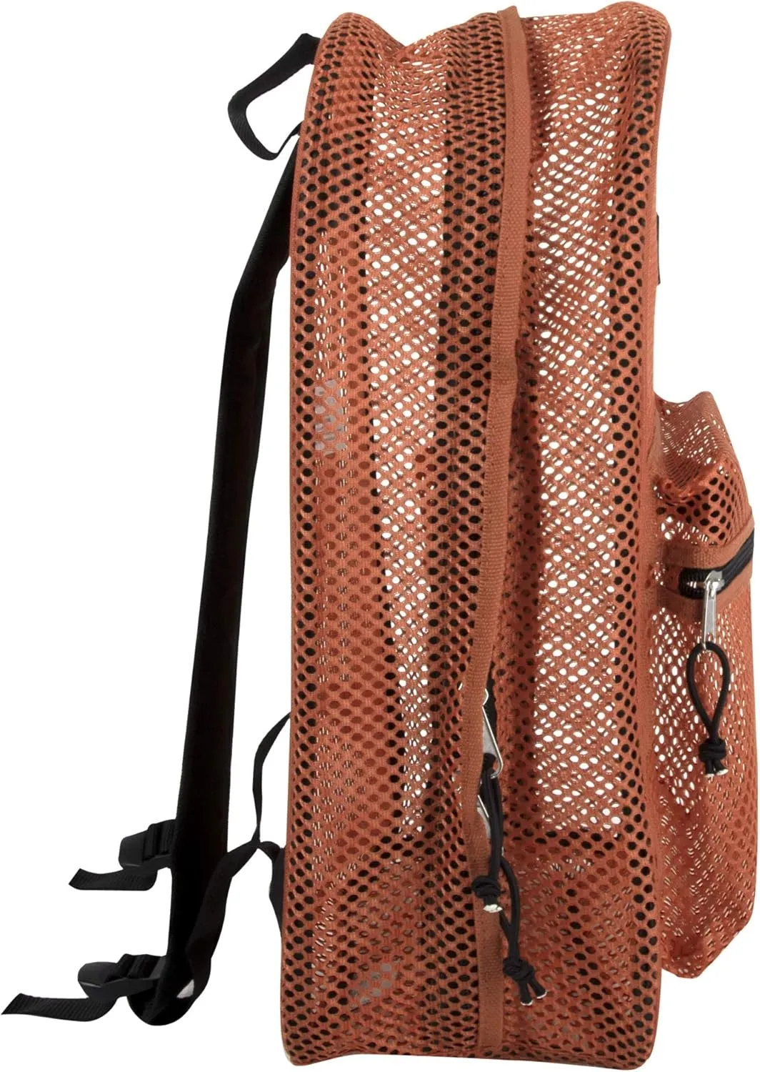 Summit Ridge Mesh Backpacks for Kids, Adults, School, Beach, and Travel, Colorful Transparent Mesh Backpacks with Padded Straps Large