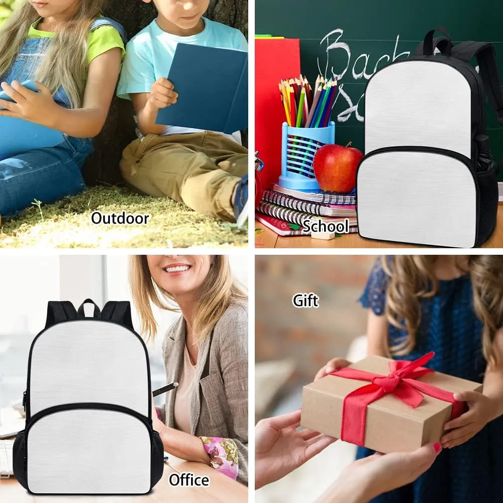 Suobstales Baseball Water Fire Print School Backpack Bookbag Casual Backpack Student Backpack for Students Travel Hiking Camping Daypack with Front Zipper Pocket