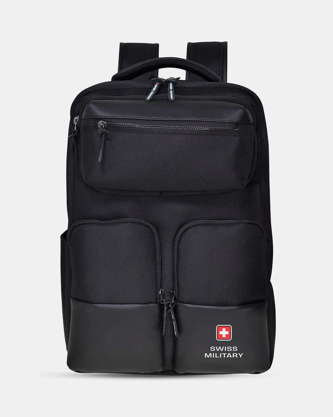 Swiss Military Blizzard Laptop Backpack with Luggage Trolley Strap | USB and Type C Charging Port | 21 Lt Capacity