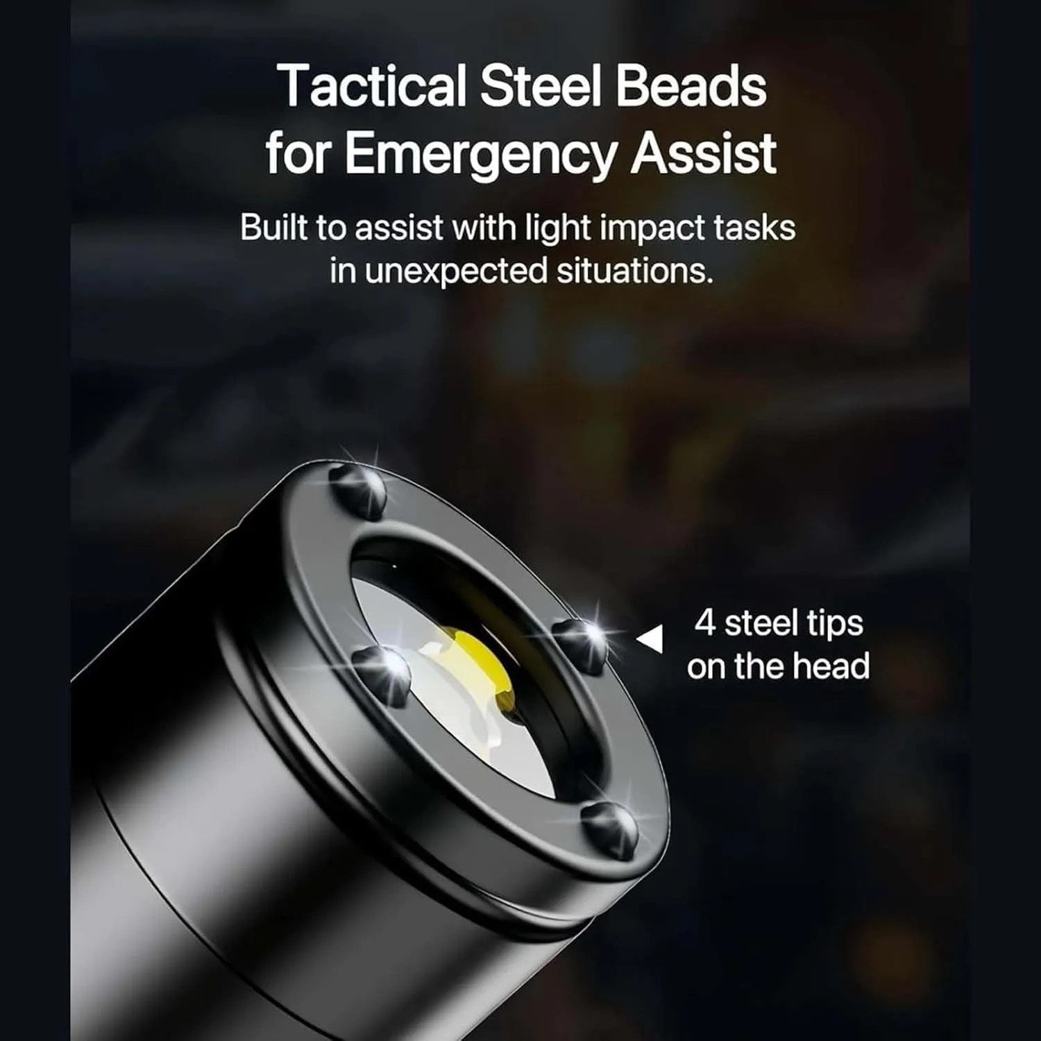 Taclite Mini – The Ultimate Everyday Micro Tool, 2025 New Taclite Mini Flashlight, Magnetic Pocket Keychain Flashlight with Hat Clip, Waterproof for Camping, Emergency (Black)