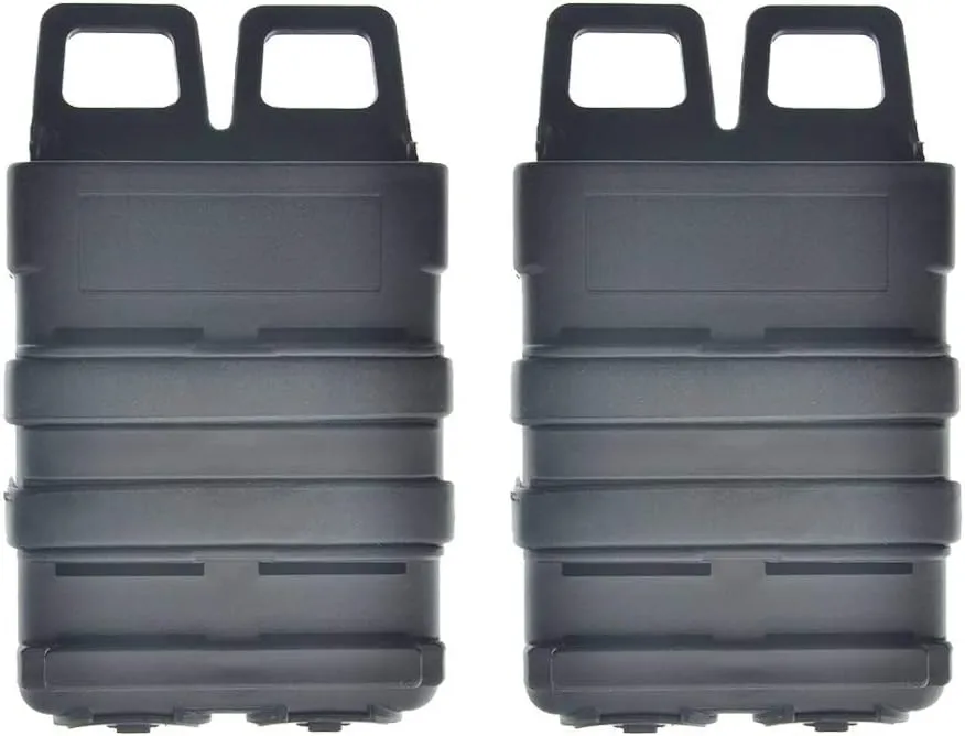 Tactical Fast Mag Attach Belt Magazine Pouch 5.56 Molle Holster Hunting (Hunting Mag Pouch - Molle Mag Pouch-Tactical Mag Pouch Holster)