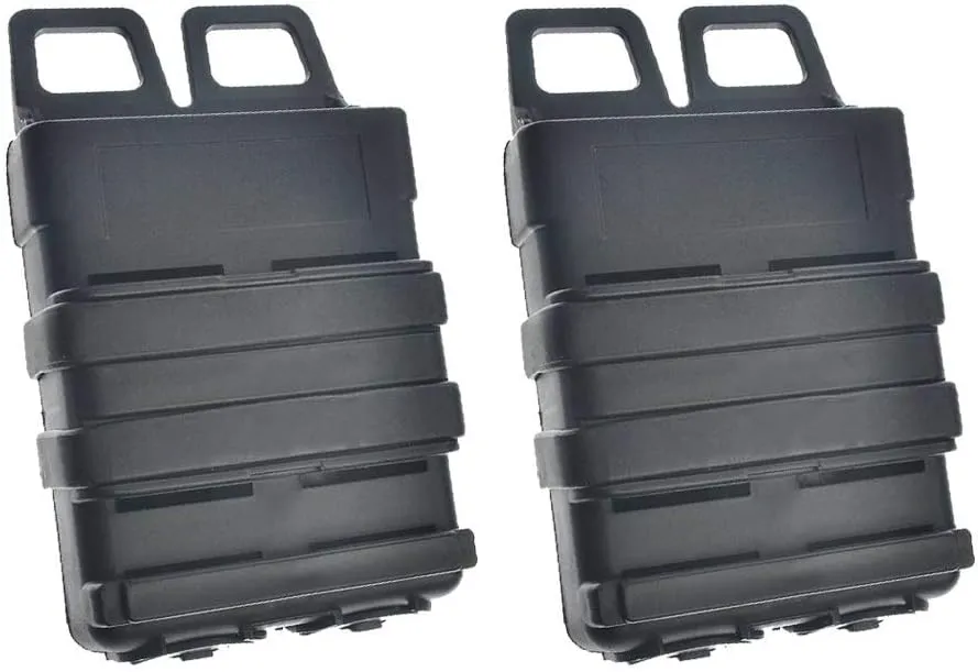 Tactical Fast Mag Attach Belt Magazine Pouch 5.56 Molle Holster Hunting (Hunting Mag Pouch - Molle Mag Pouch-Tactical Mag Pouch Holster)