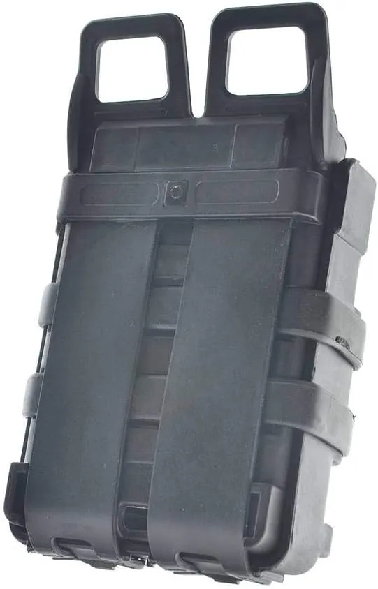 Tactical Fast Mag Attach Belt Magazine Pouch 5.56 Molle Holster Hunting (Hunting Mag Pouch - Molle Mag Pouch-Tactical Mag Pouch Holster)