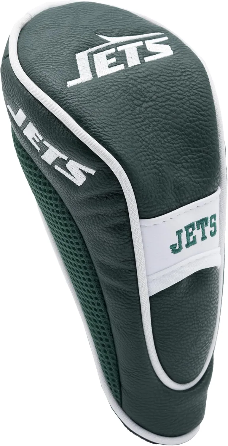 Team Golf NFL Hybrid Golf Club Headcover, Hook-and-Loop Closure, Velour Lined for Extra Club Protection