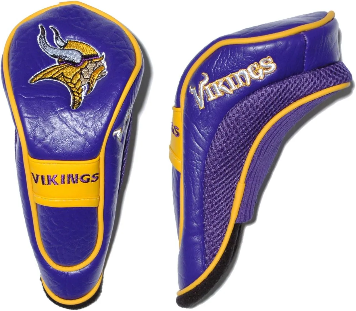 Team Golf NFL Hybrid Golf Club Headcover, Hook-and-Loop Closure, Velour Lined for Extra Club Protection