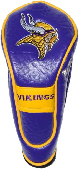 Team Golf NFL Hybrid Golf Club Headcover, Hook-and-Loop Closure, Velour Lined for Extra Club Protection