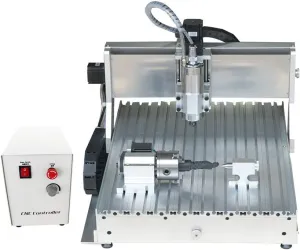 TEN-HIGH 3040 800W CNC Router Engraving Drilling Milling Machine,usb port with 4th Axis.