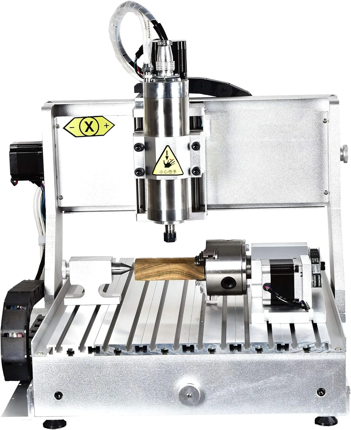 TEN-HIGH 3040 800W CNC Router Engraving Drilling Milling Machine,usb port with 4th Axis.