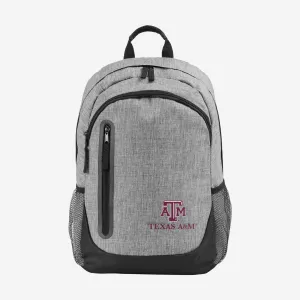 Texas A&M Aggies Heather Grey Bold Color Backpack