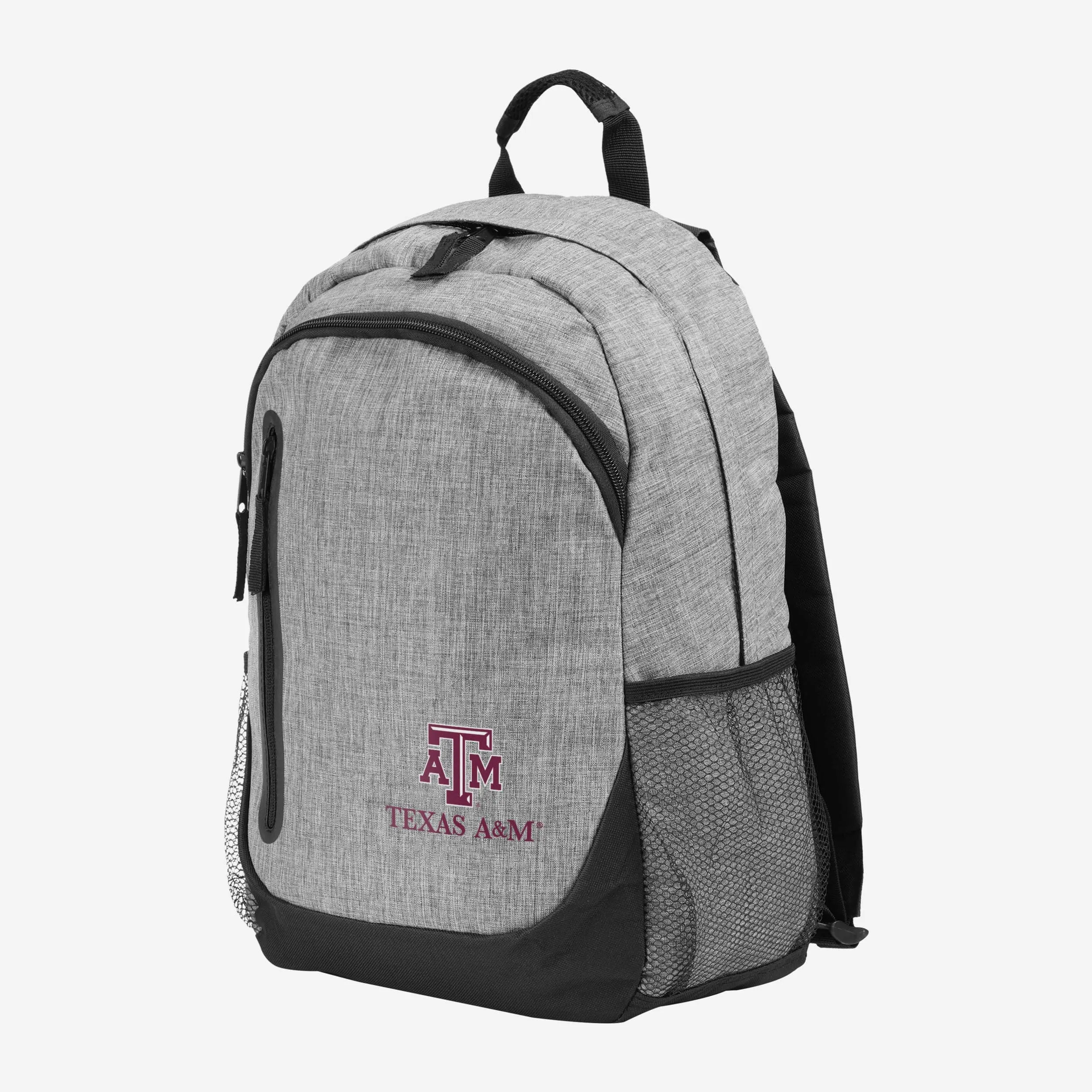 Texas A&M Aggies Heather Grey Bold Color Backpack