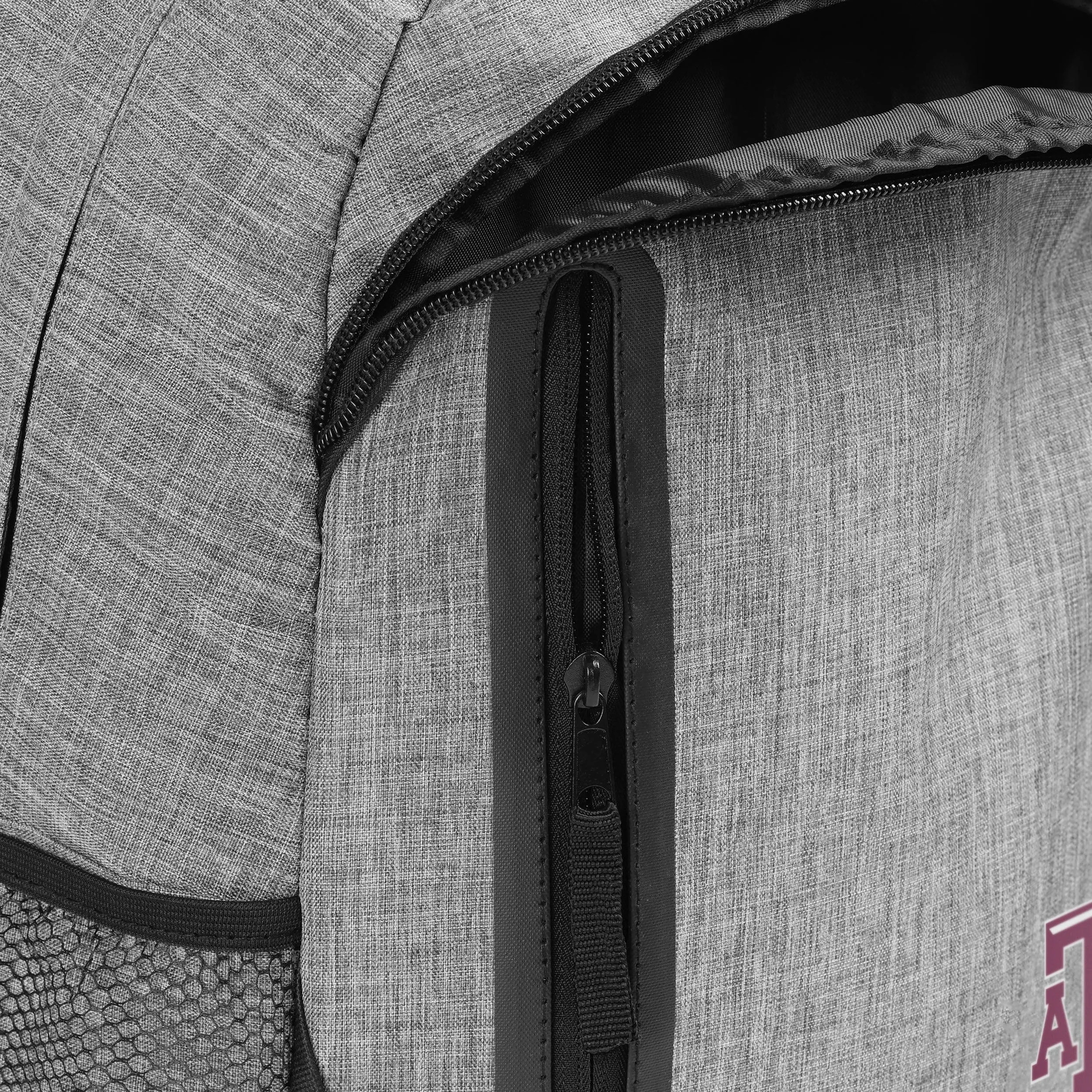 Texas A&M Aggies Heather Grey Bold Color Backpack