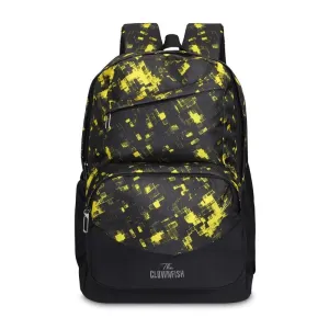 THE CLOWNFISH Valeria Polyester 16 Litres Unisex Travel Laptop Backpack for 14 inch Laptop (Grey)