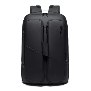 THE CLOWNFISH Water Resistant Anti-Theft Laptop Backpack | Spacious for Travel | 15.6" | Black