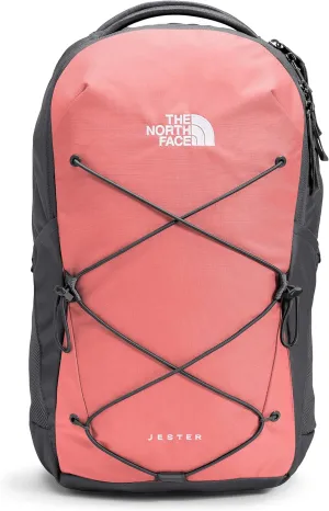 THE NORTH FACE Women's Jester Everyday Laptop Backpack, Faded Rose/Asphalt Grey, One Size