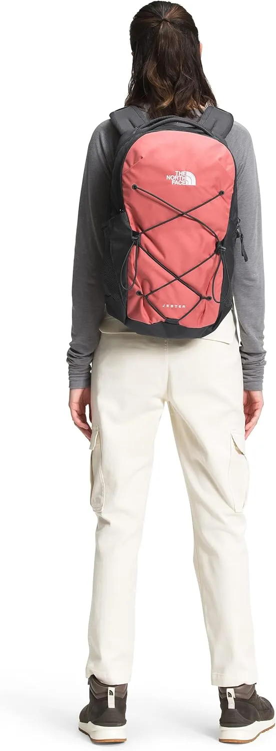 THE NORTH FACE Women's Jester Everyday Laptop Backpack, Faded Rose/Asphalt Grey, One Size