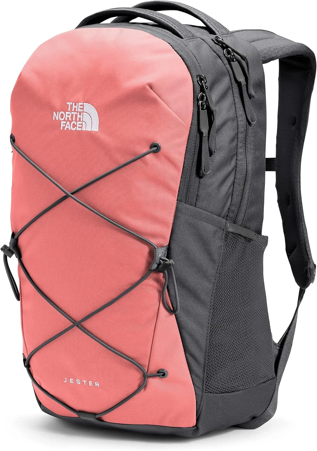 THE NORTH FACE Women's Jester Everyday Laptop Backpack, Faded Rose/Asphalt Grey, One Size