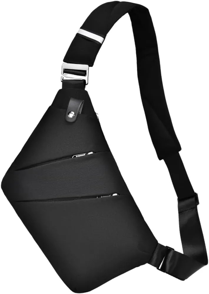 The Original Slim Carry Crossbody Anti-Theft Black Bag