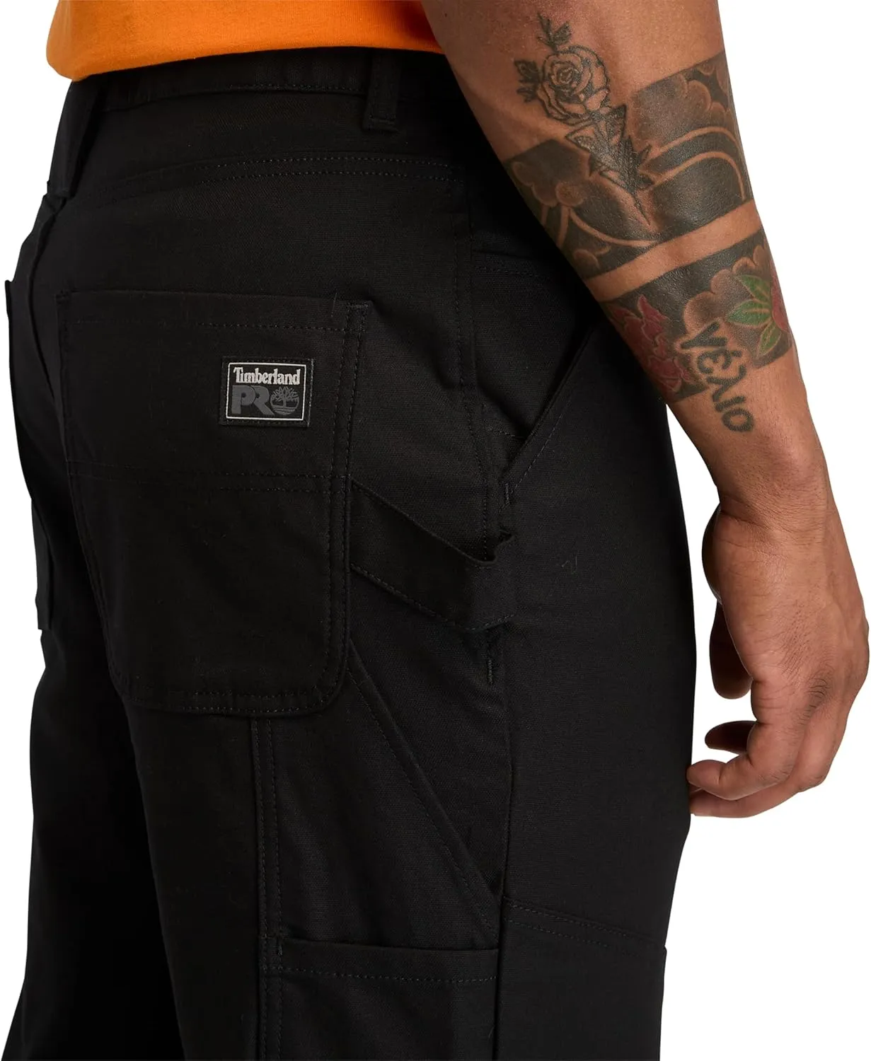 Timberland PRO Men's Gritman Flex Athletic Fit Double Front Utility Work Pant