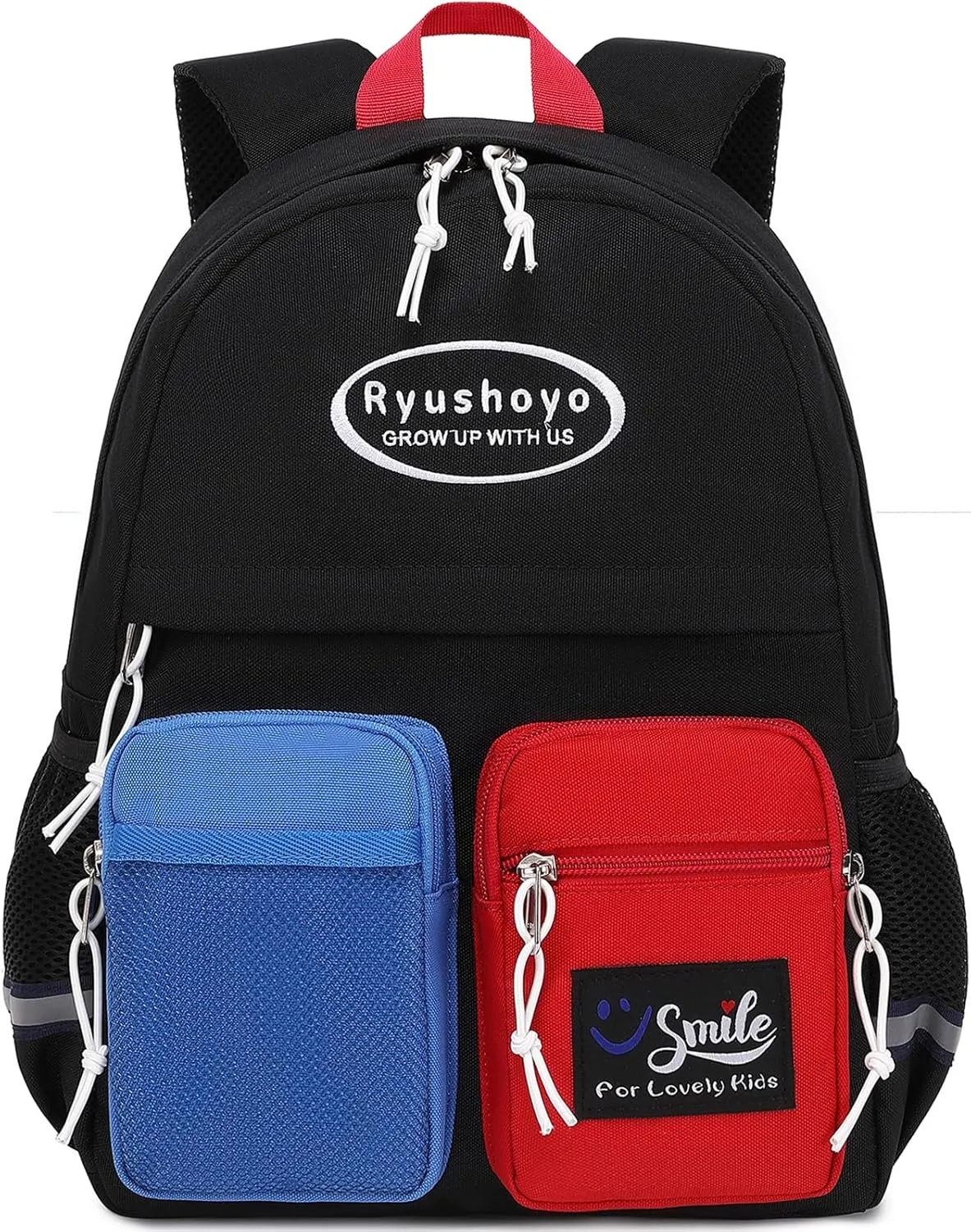 Toddler Backpack for 2-6 Years Boys Girls: 900D Polyester Kids Backpack with Chest Strap & Reflective Strips - Water Resistant Preschool Bag for Daycare, School & Travel-Black