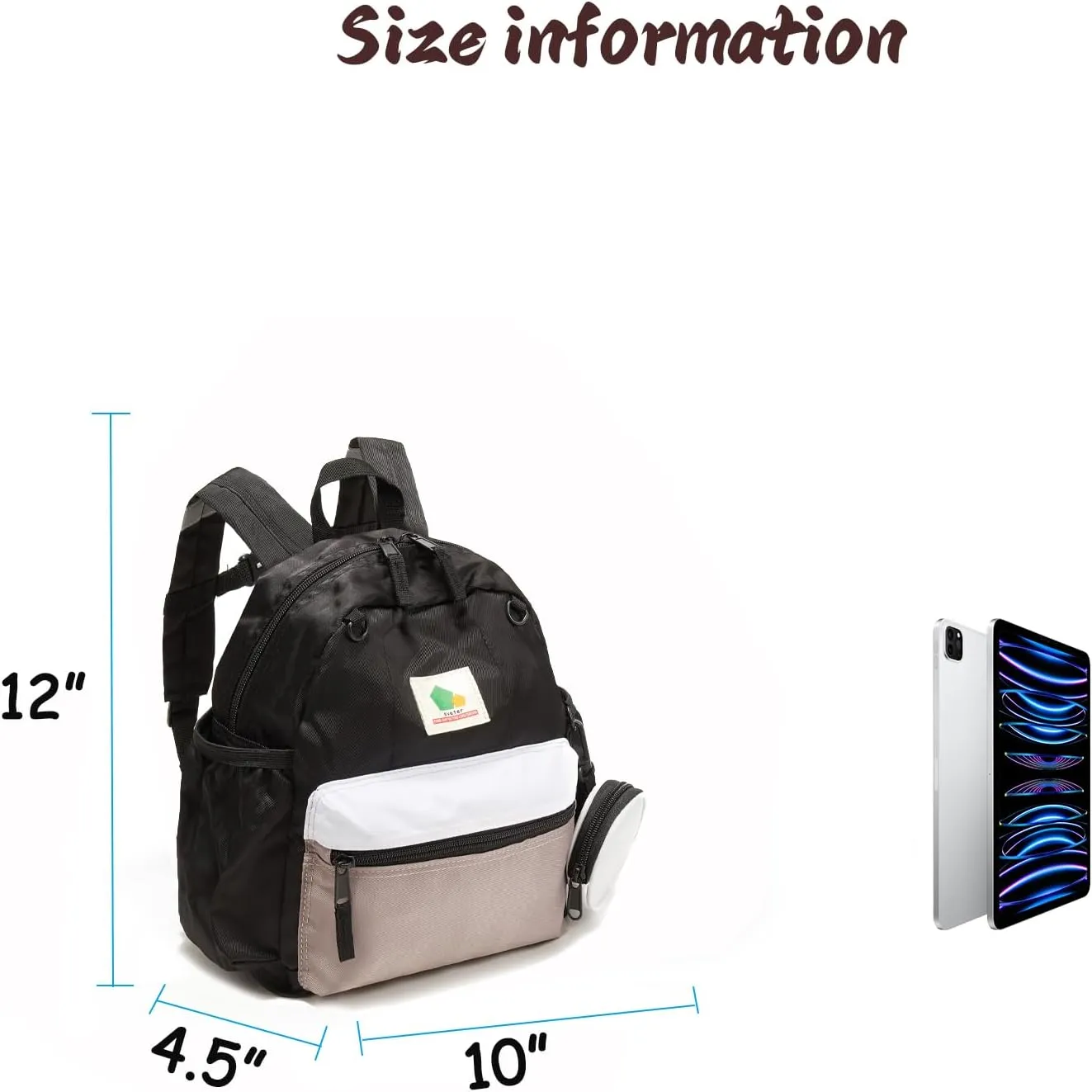 Toddler Backpack for Boys Girls 2-4, Preschool Backpack, Mini Kindergarten Backpack for Kids Gift,12 inch