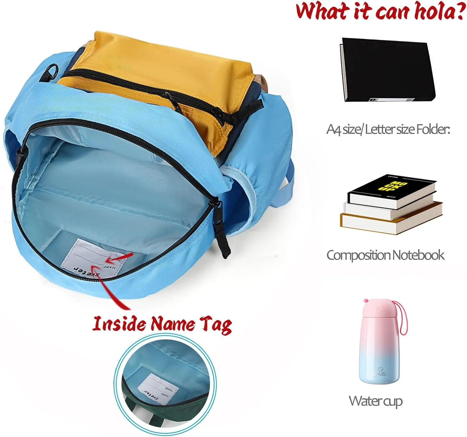 Toddler Backpack for Boys Girls, Small Kindergarten Elementary Backpack for Kids Gift,15 inch